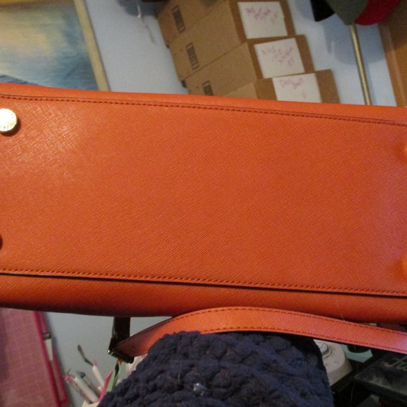 MICHAEL KORS SELMA LARGE Seinna SAFFIANO LEATHER S - Picture 8 of 8